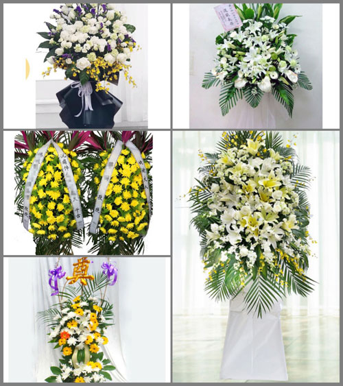 北京顺义区光明街道裕龙花园社区白事花篮预定